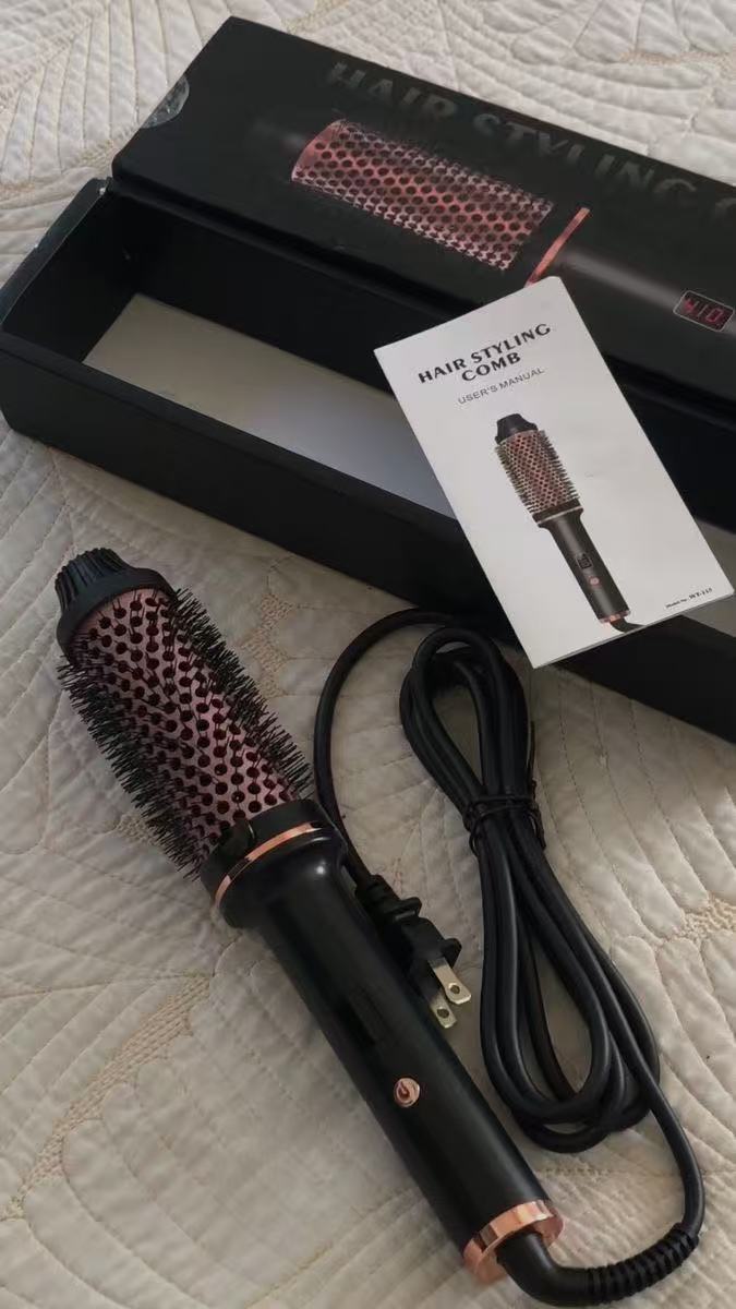 Brosse Lissante Chauffante 3-en-1